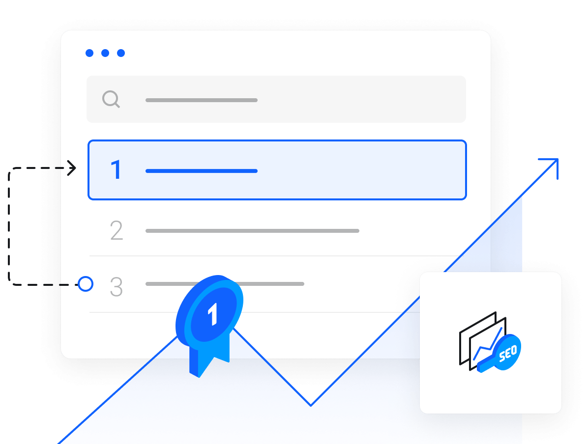 Improve your site's ranking in search engines.