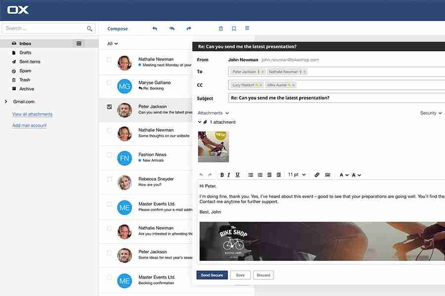 Envía tus correos al instante